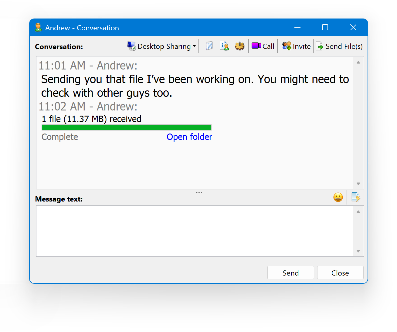 Softros LAN Messenger